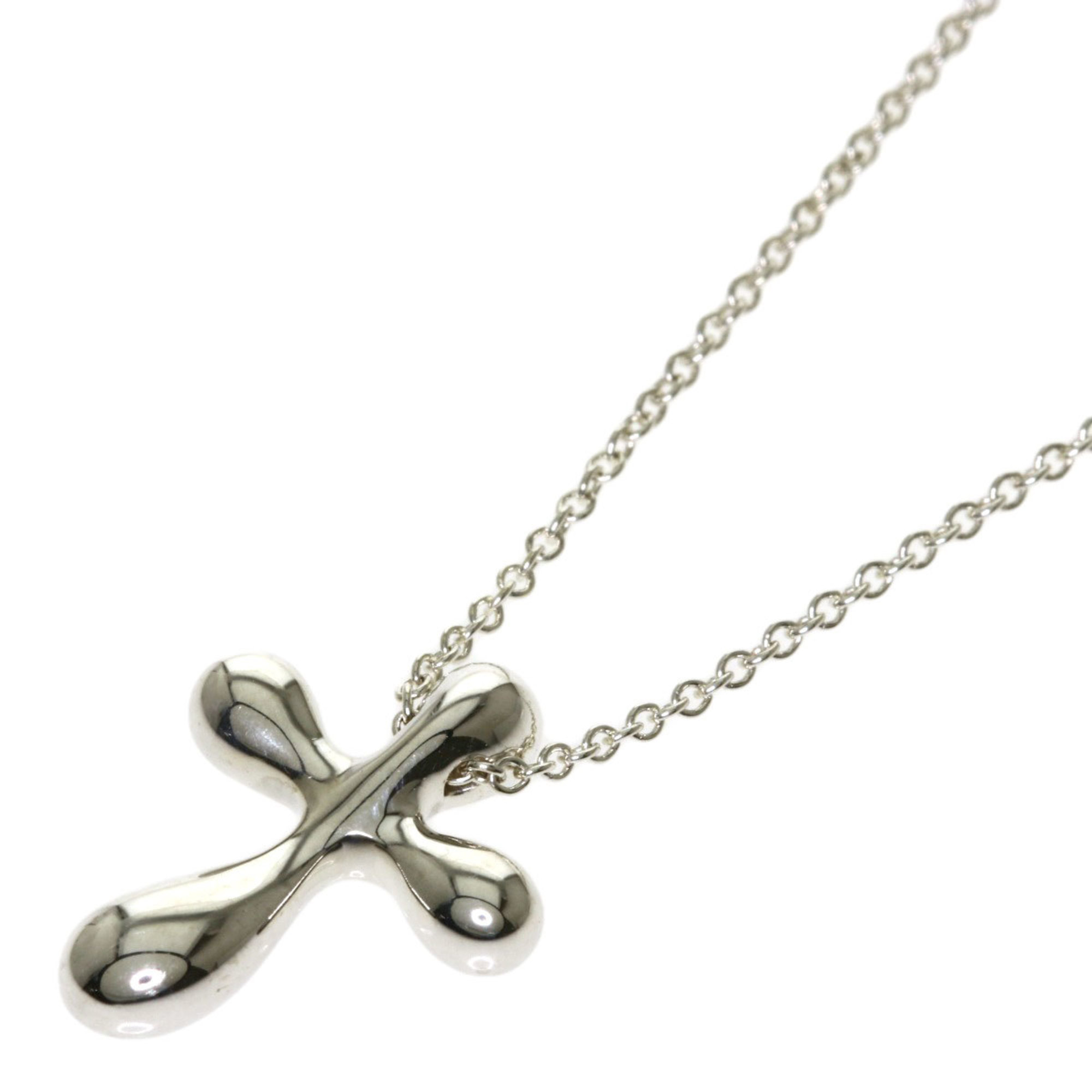 Tiffany Small Cloth Necklace Silver Ladies & Co.